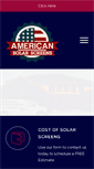 Mobile Screenshot of americansolarscreens.com